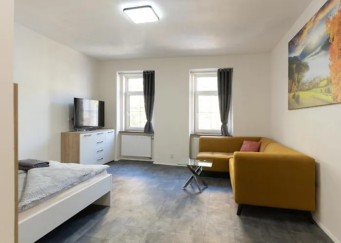 Apartsee Wellness Lägenhetshotell Plzeň
